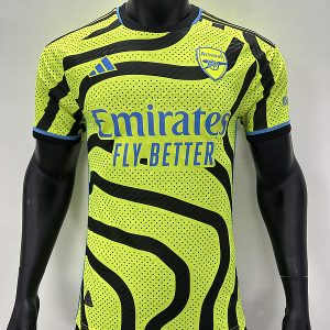 AAA Quality Arsenal 23/24 Away fluorescent Yellow Jersey(Player)